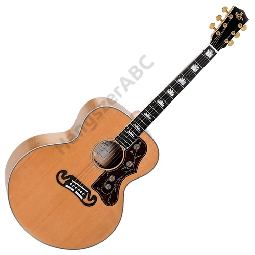 Sigma GJA-SG200-AN akusztikus gitár elektronikával, antik natúr