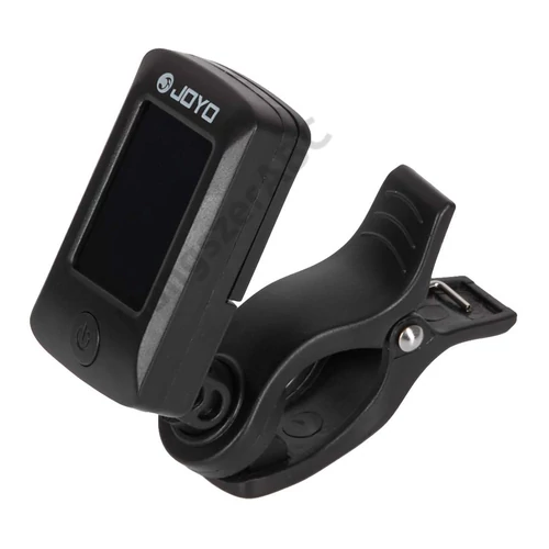 Joyo digitális mini kromatikus hangoló, felcsíptethető, fekete