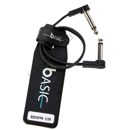 Bespeco BS030PPN patchkábel 30cm, lapos