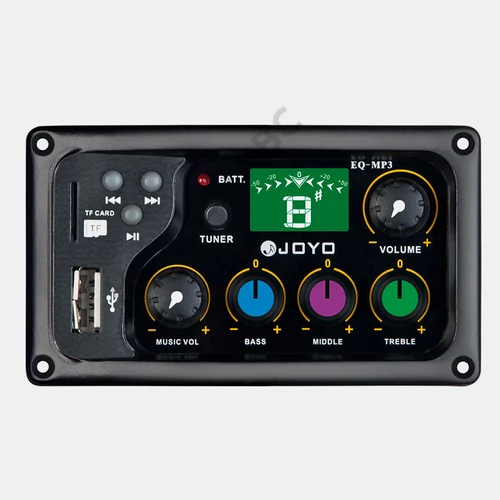 Joyo JE-EQ-MP3 beépíthető elektronika, EQ, MP3 preamp