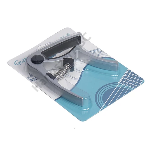 Guitto GGC-06 Silver capo, ezüst