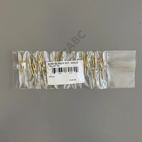 EMG Screw Kit, Gold Short -5326- csavar szett, arany