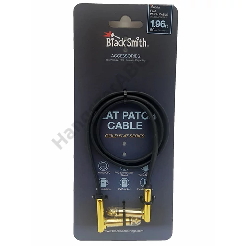 BlackSmith Gold Series lapos patch kábel, 60cm