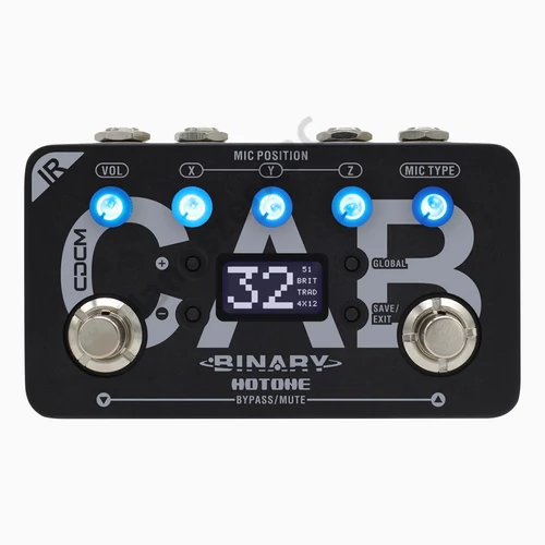 Hotone BIR-1 Binary IR Cab, IR hangláda szimulátor pedál