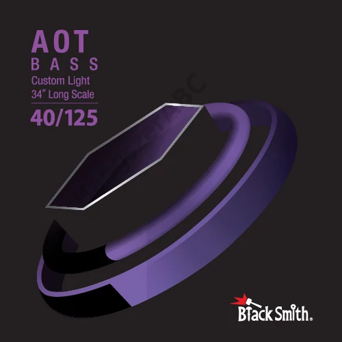 AOT Bass, Custom Light, 34 col, 40-125 húr - 5 húros