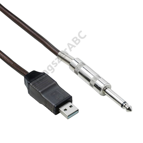 Bespeco BMUSB300 USB gitárkábel USB-Jack