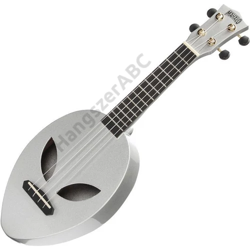 Mahalo Soprano Ukulele Alien Metallic Silver