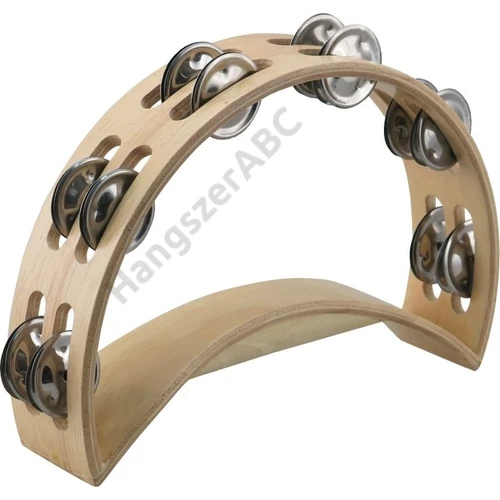 Tycoon Deluxe Wooden Moon Tambourine