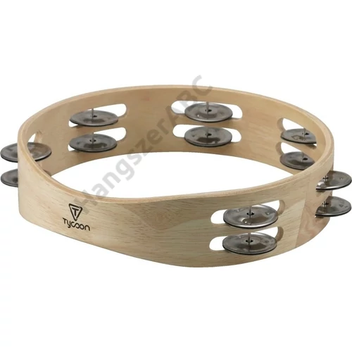 Tycoon Wooden Tambourine