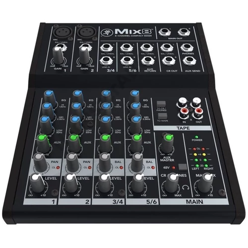 Mackie MIX8 8 Channel Compact Mixer