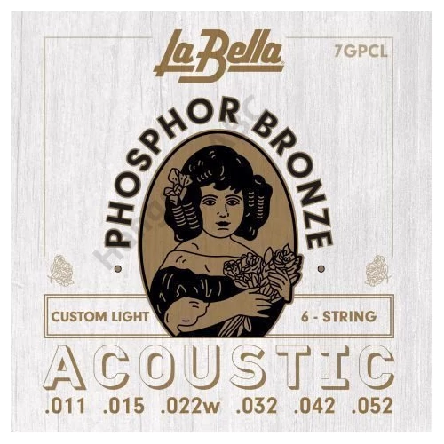 LaBella 7GPCL Phosphor Bronze – Custom Light
