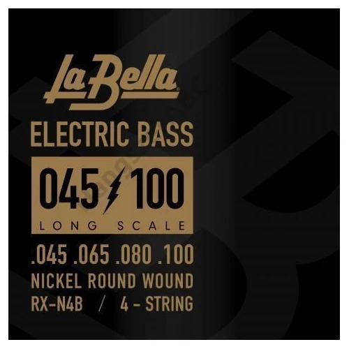 LaBella RX-N4B Bass RX Nickel-Plated 45-65-80-100