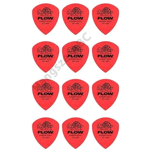Dunlop 558P050 Tortex Flow Player's Pack 0.50