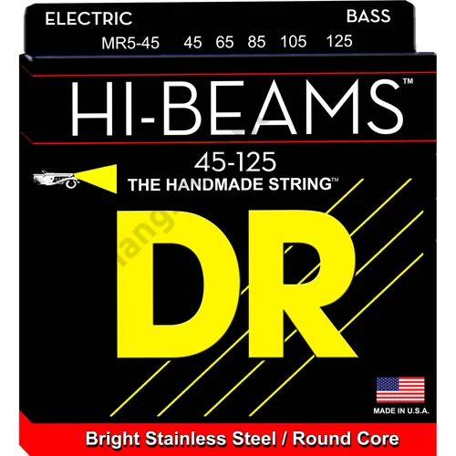DR Strings MR5-45-125 Hi-Beam 5 String Medium