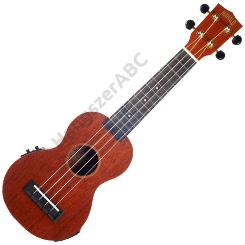 Mahalo Electric-Acoustic Soprano Ukulele Trans Brown