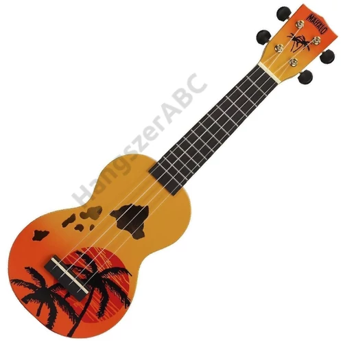Mahalo Soprano Ukulele Hawaii Orange Burst