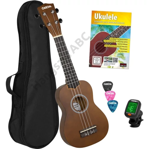 Cascha Soprano Ukulele Set with Book