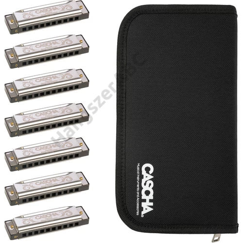 Cascha HH2247 Special Blues Harmonica Set