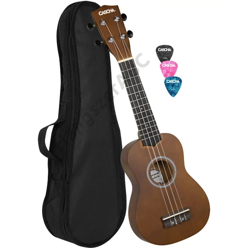 Cascha Soprano Ukulele Brown