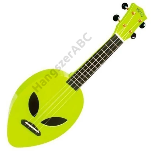 Mahalo Soprano Ukulele Alien Neon Green
