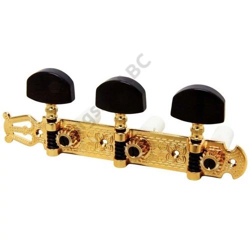 Schaller LGO 1-1 Baseplate 3 Large Ebony Gold