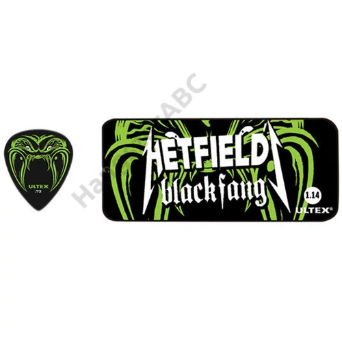 Dunlop PH 112T 73 Hetfield Black Fang pick set 0.73 mm.