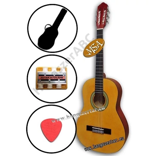 MSA J-3L – 1/2-es balkezes klasszikus gitár szett