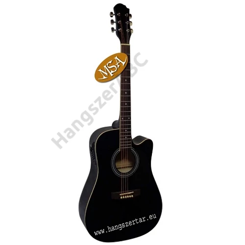 MSA CW191 4/4 es Elektroakusztikus Western gitár EQ-val