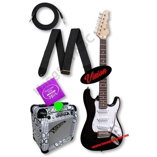 Vision EK-303 3/4-es elektromos gitár szett 3
