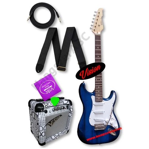 Vision EK-304 3/4-es elektromos gitár szett 3