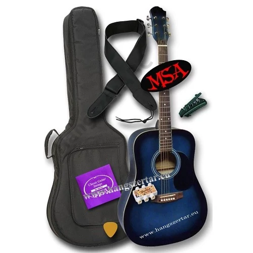 MSA CW-185 akusztikus gitár szett 2