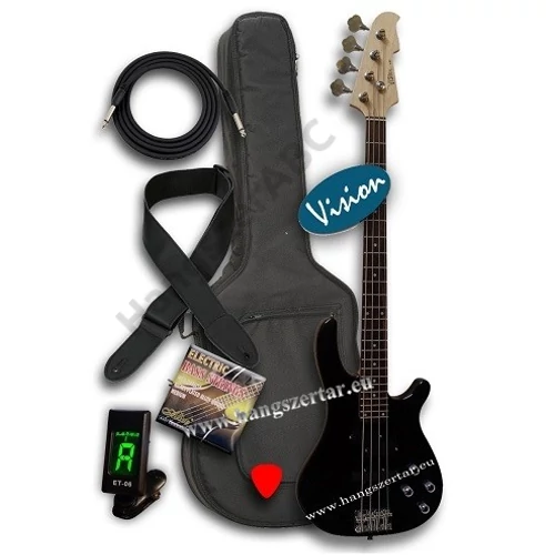 Vision JB-8 BK basszusgitár szett 1