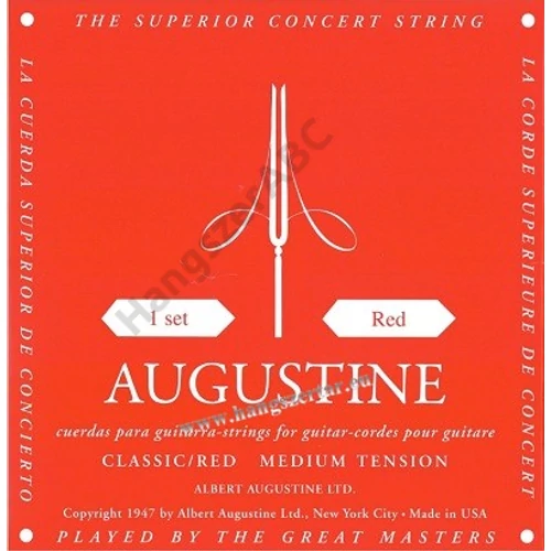 Augustine Red AUR – MEDIUM TENSION 028-0425 klasszikus gitárhúr szett