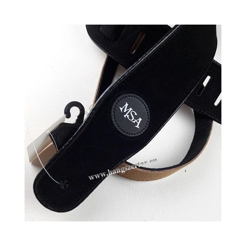 MSA MLB-37 fekete színű valódi bőr heveder