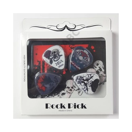 Rock Pick PIR 150, 12 db-os celluloid motívumos pengető