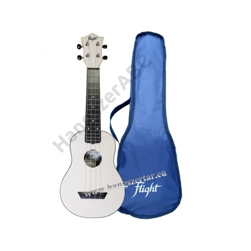 Flight TUS-35 WH – fehér színű szoprán utazó ukulele