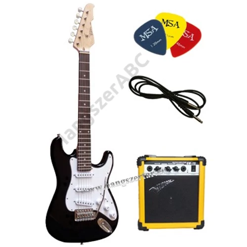 Vision EK-303 B, 3/4-es gyermek elektromos gitár alap szett 2