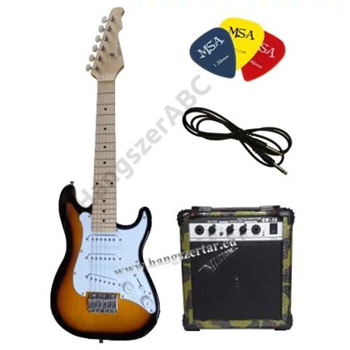 Vision EK-1, ½-es gyermek elektromos gitár alap szett 3