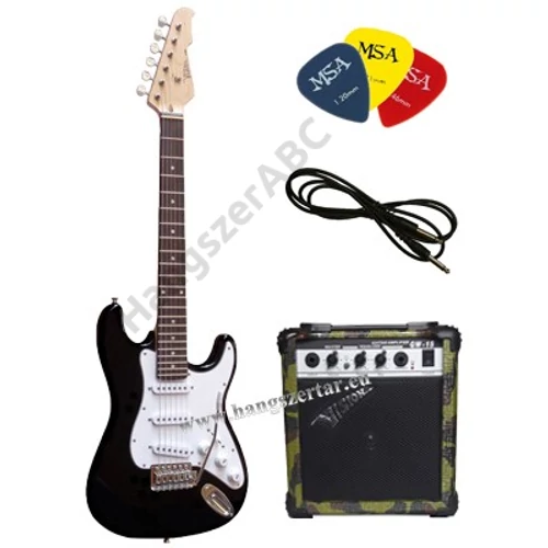 Vision EK-303 B, 3/4-es gyermek elektromos gitár alap szett 3