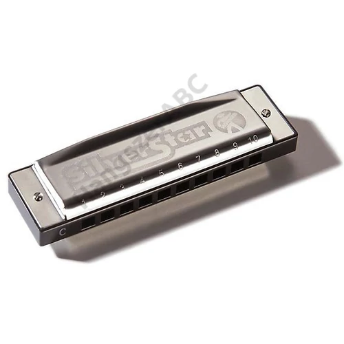 Hohner Silver Star szájharmonika