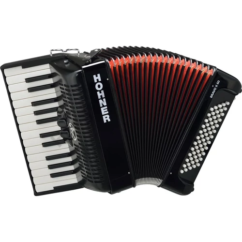 HOHNER Tangóharmonika, Bravo II 60, fekete