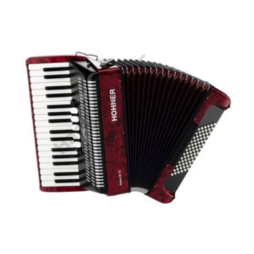 HOHNER Tangóharmonika, Bravo III 72, piros
