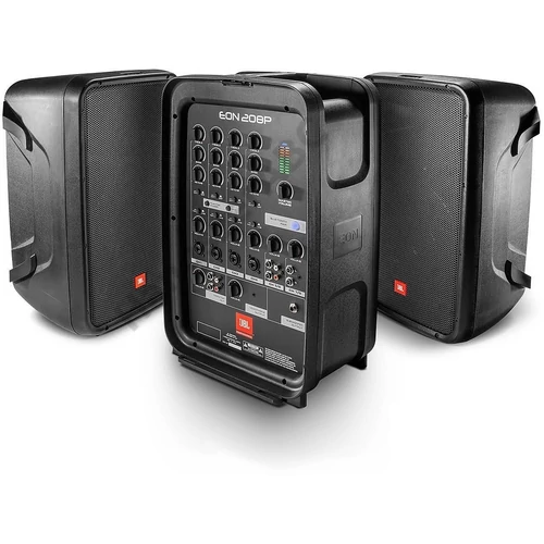 JBL PRO EON208P/230 Kompakt hordozható hangosítórendszer, Bluetooth