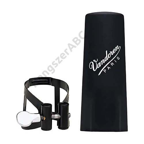 Vandoren LC51BP M/O fekete szorító + műanyag kupak Bb Klarinét fúvókára