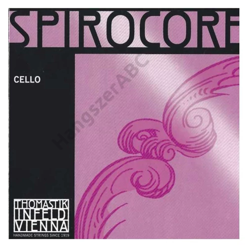 THOMASTIK Spirocore Csellóhúr G/ S28 - fonott, króm bevonat