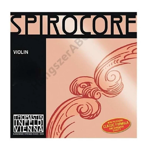 THOMASTIK Spirocore Hegedűhúr D/ S12 - Fonott, Króm bevonat