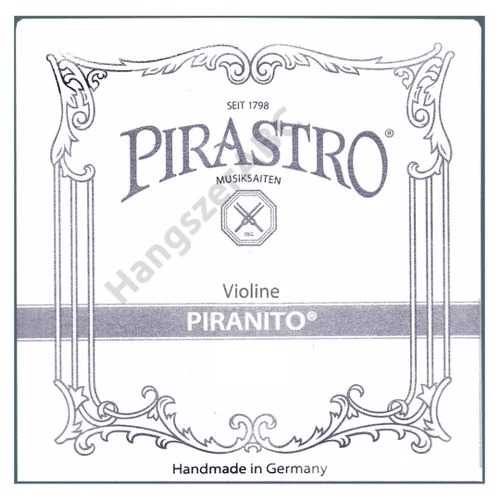 Pirastro Piranito Hegedűhúr G - 615400 (Steel/Chrome Steel)