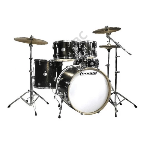 Ludwig-LCF52G016 Element Drive set – Black Sparkle