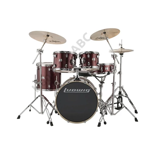 Ludwig-LCEE22025 Element Evolution Drive set – Red Sparkle