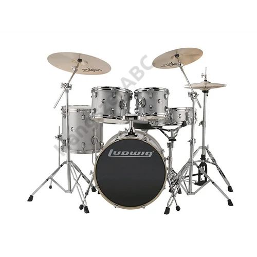 Ludwig-LCEE22028 Element Evolution Drive set – Silver-White Sparkle